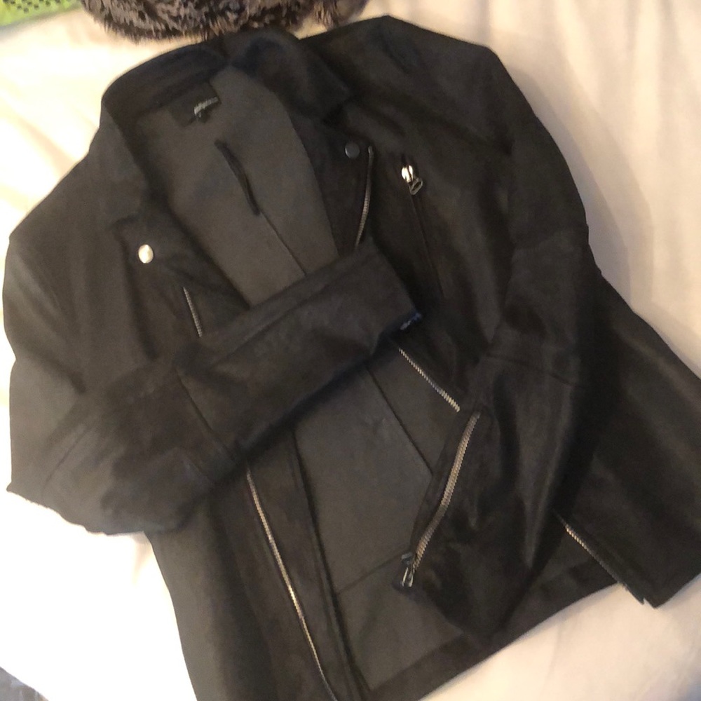 Phillip Lim Black Suede Jacket